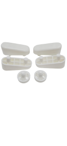 Toilet Seat Wedge Buffer Pads 4xLong 2xSmall