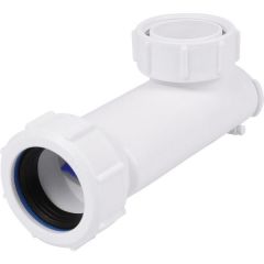McAlpine WHB-1 wash hand basin space saver bend with silicone valve 1.1/4"