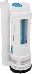 White Toilet Cistern Dual Flush  Valve 25cm Height 11508075