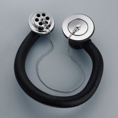 Wirquin.30.-.WASTE.C50019.1.5".BATH.CWO.(Chrome.Plug).SS.
