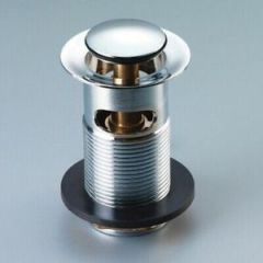 Wirquin 30 - WASTE C50530 BRASS DOME SPRUNG BASIN WASTE CP -WBK95WC