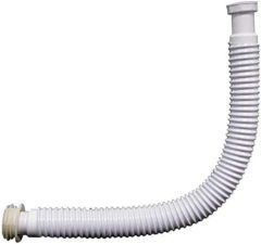 Flexible 1½" flushpipe (white) Wirquin 59050101