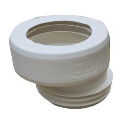 WIRQUIN Eccentric toilet bowl outlet with lips RA374