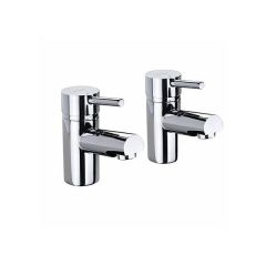 Twyford.X60.bath.03-Apr.inch.pillar.taps.X605215CP...