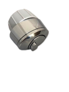 Chrome Push Button for Yushing Dual Flush Valve CF001