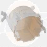 Geberit housing for electric socket, for power supply unit 241.302.00.1 