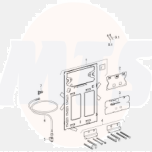 242.514.00.1  Geberit AquaClean fixing set for design cover  
