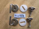 Vitra Seat Hinges for Vitra Pluto/ Vitra Topaz Standard Close Seats 420714