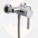 A4130(AA) Contour 21 thermostatic exposed shower mixer, lever operated