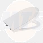 Roca Inspira ROUND - Soft-closing compact SUPRALIT seat and cover for toilet A80152C00B