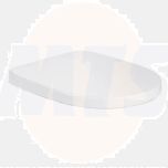 Roca Debba ROUND - Soft-closing seat and cover for toilet A801B2200B