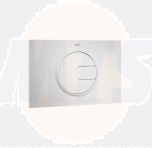 ROCA PL4 DUAL CHROM A890098001 FLUSH PLATE