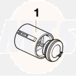 ock AG0091200rR– Kit crucetas Thermostat 1000-even-t Spare – Column – Shower 