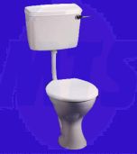 Armitage Shanks Toilet Seat Sandringham 21 Seat with  Metal Hinges  E907401