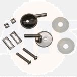 Duravit ME replacement hinge for toilet seat 0020061000