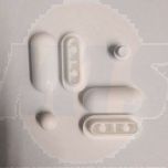 Duravit Starck 3  0063890000 Replacement Toilet Seat Buffer Set - 1001940000