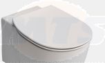 Sottini New Oracle Santorini toilet seat and cover - normal close E807701 Code Under Cistern Lid M678