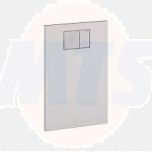 Geberit AQUACLEAN Design cover for mounting AquaClean seats in front of Sigma (UP320) and 300 (UP300), white glass 115.324.SF.1 / 115324SF1