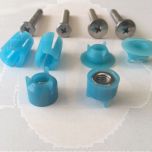 Concept Toilet Seat with lid for toilet fixing Toggle, for all Top Fixing Toilets standard, Suitable for toilet bowls, Ideal Standard Blue Toilet Seat Expansion Fittings EV34936, Ideal Standard Blue Toilet Seat Expansion Fittings EV34936