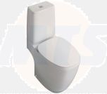 Ideal Standard Toilet Seats Dea Close Coupled WC Toilet Seat with Soft Close Toilet seat Hinges T676601