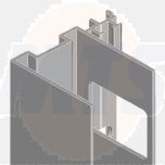 Ideal Standard Bath Screen Wall Profile 1400mm Height New Style LV230VA 