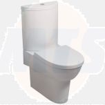 Keramag Flow 575900 toilet seat with lid white Standard Close 207900