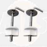 Laufen / Jika stainless steel hinges for WC seat H8902710000631 / 8902710000631