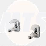 Nabis Alia hot and cold basin taps A05404 