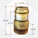 NOBILI  RICAMBIO CARTRIDGE NOBILI TEKNOBILI PLUS AND CUBE RCR46000 / N  8018014885850