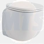 Pozzi Ginori 500 Soft Close Toilet Seat And Cover 41763000 White Seat 8017895051019