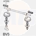 Pressalit BV5 and BV6 Toilet Seat Hinges