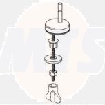 Pressalit Concordia 544 Bottom Fix Toilet Seat Hinge D05999