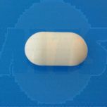 Pressalit A4011 buffer for seat gray oval