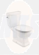 Roca Carmen close-coupled Rimless WC with dual outlet A3420A7000