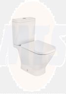 Roca Gap close-coupled WC with horizontal outlet A342477000