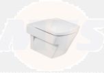 Roca Hall  wall-hung WC with horizontal outlet  A34662E000