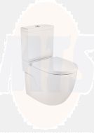 Roca Meridian-N Compact back to wall close-coupled WC with dual outlet A342248000