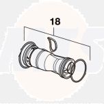 Roca Mixer Shower Thermostatic Core Kit And Victory Joints (Spare Part No. 3) Rock
