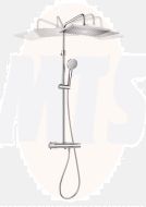 Roca Rectangular Even-T Silver Shower Mixer  A5A2080C00 Chrome