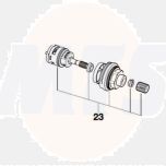 Roca Shower Mixer kit 2 tracks victoria (spare part nº 13) Roca A525016803