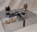 Armitage Shanks S7658AA  Sandringham STD dual control two taphole standard bath filler - chrome handles OUT OF STOCK