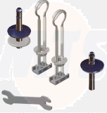 8919650000001  Laufen Pro Toilet Seat Hinges 8.9196.5.000.000.1. 5708590320694