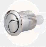 Cersanit Toilet Chrome Dual Flush Push Button