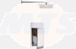 Square Shower Pack 2 - Cubic Single Lever & Slim Overhead Shower DICMP0044