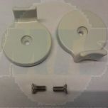 Stabilising Toilet Seat Buffers Grey for Pressalit Projecta Pro 896 (Set of 2) - A9807 / T9807