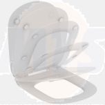 Ideal Standard Tesi New Thin Toilet Seat & Cover, Soft-Close T352701