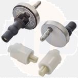 UV08667  New Della  Exacto Seat and Cover Dampers and Hinge Pillar Kit  Soft Close 