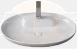 Vitra Memoria Oval White Wash Basin (75 cm) 5881B403-0041