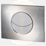 Wirquin Uni-Compact DF concealed cistern with 2" cable operated DF Jollyflush valve with chrome push plate -UCD02CP