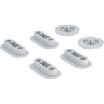 Geberit 244.304.00.1 Set of buffers for WC seat ring and WC lid, for Geberit AquaClean Sela / Alba / Tuma